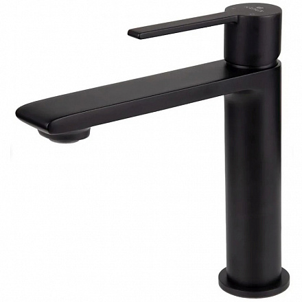 05311-9  KAISER Serio Тюльпан, Ø25, черн. гайка, латунь, Black matt