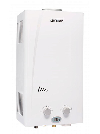 водонагреватель газовый проточный Superlux 10L CF NG NEW (3632386)