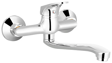 смеситель кухня Expromt Ring/Ринг картридж 35мм, настенный Ex133.3-05 латунь