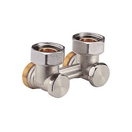 Узел ниж/п Ду20 Ру10 3/4x3/4" ЕК угл двухтр Giacomini R388X002