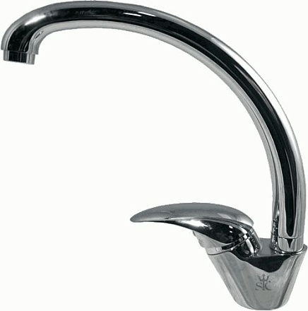 смеситель кухня MELODIA Gelios картридж д.40мм утка MDV 40512 без гибкой подводки