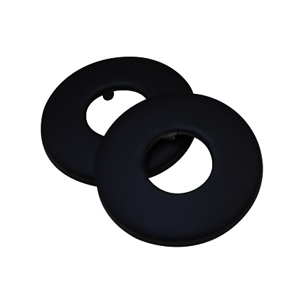 отражатель 20 мм (3/4") черный мат (пара) h=18мм MELODIA MKP21012Cbk