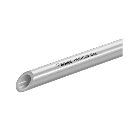 Труба PE-Xa/EVOH flex сер Дн25х3,5 Ру10 Т95C L=6м RAUTITAN Rehau 11303901006