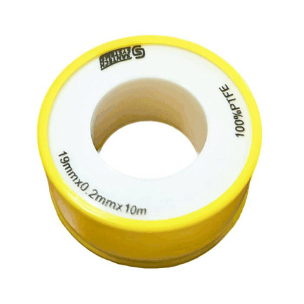 Лента ФУМ PTFE катушка 12ммх0, 075ммх10м газ FU20 SantechSystems
