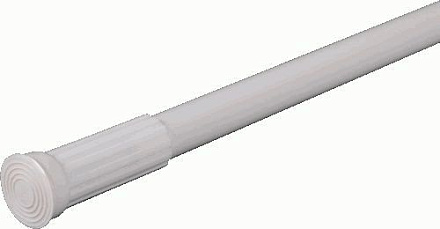 карниз для ванной 110-200см бежевый д.22/19мм Стандарт MELODIA Mcr-00003