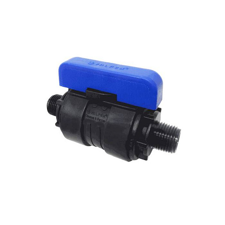 Кран шар компресс ПЭ 1"x3/4" Ду26 НР/НР Ру16 VALFEX 1210226100034