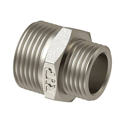 Ниппель лат перех Ду32х15 НР никель РосТурПласт 25110