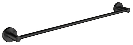 полотенцедержатель LEDEME SUS304 одинарный 60 см, черный L71701B
