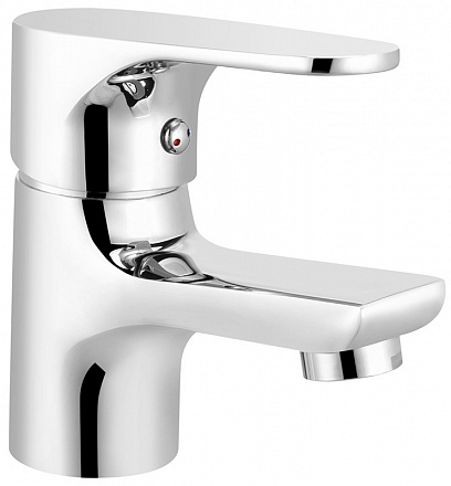 смеситель умывальник MELODIA Rock/Рок картридж 35мм низкий, поворотный аэратор MDV35221