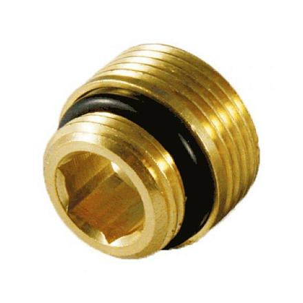 Переходник латунь 1/2"x3/4" под евроконус НР Aquasfera 5020-01