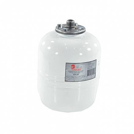 Бак мембранный д/отопления 12л 12атм 3/4" НР бел WDV Premium Wester 0-14-0360