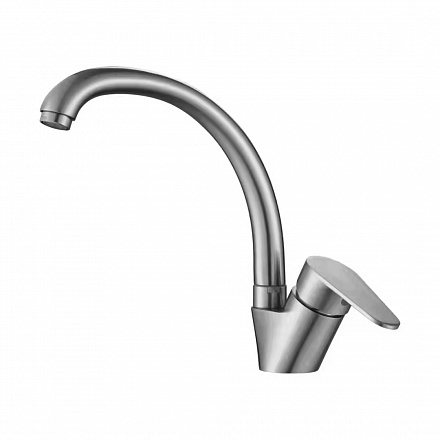 4654  VIKO кухня боковой Ф35, нерж. сталь, с гайкой Silver