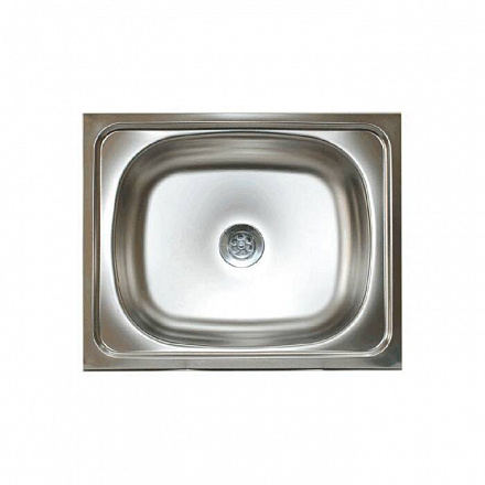 Мойка нерж AISI 430 накладн 500х400 0, 4мм б/сиф 1 1/2 Владикс V-407