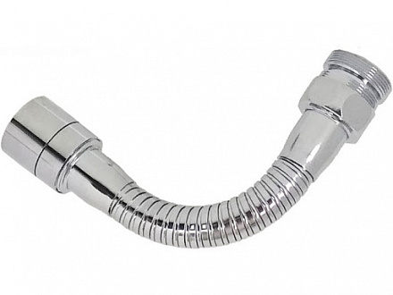 аэратор латунный М22хМ24 с гиб. удлин. 13см LEDEME LH602-1