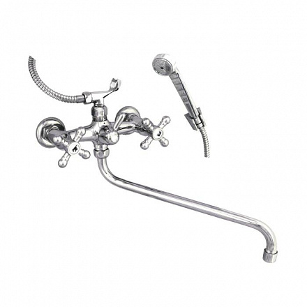 Смес/ванна 600/2-4 Мет_Крест к/затв дл/изл метхр/мах в/к Стандарт Подольск СМ501324