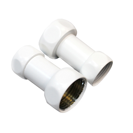 соединение прямое 1"*3/4" в/в белый мат (пара) MELODIA MKP21018Cwt
