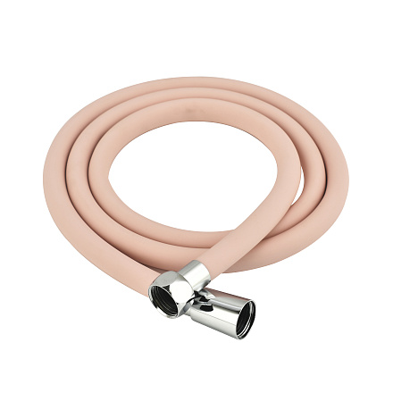 шланг д/душа MELODIA WONDER SILICONE ANTI-TWIST 1/2"*1/2" конус нерж.d15, L150см розовый MKP34443BLpk