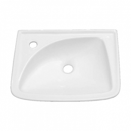 Умывальник Мотив 45 1/вел 1/отв лев б/к Лобня 10/1/5/1-13