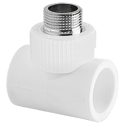 Тройник  ТЕВО комб. нар.р. 32x1" (10/40)