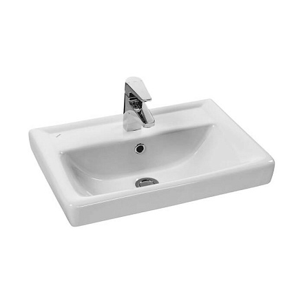 Умывальник меб Тигода 55 2/вел 1/отв мини б/к Santek 1.WH30.2.127