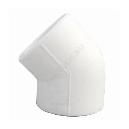 Угольник PP-R бел Дн25х45гр РосТурПласт 10825