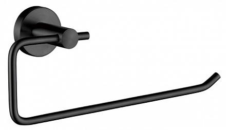 держатель LEDEME SUS304 д/бумажного полотенца, черный L71703B-2