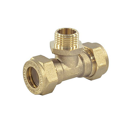 Тройник лат 15Aх1/2"х15 обж/р STAHLMANN STML1501/215BEF