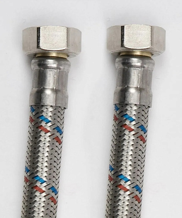 Подводка для воды ЭКО 500см SS 12мм 1/2" г-г VIGRO 