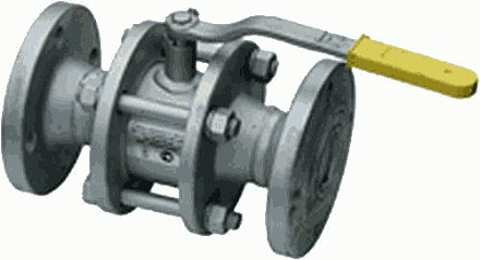 кран шаровый стальной под фланец BREEZE 11с64п  DN50/50 PN25