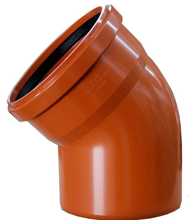 ОТВОД D=160 х 45* наружный