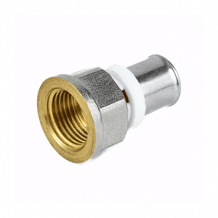 Муфта МП пресс лат Дн16х3/4" ВР Aquasfera 8002-02