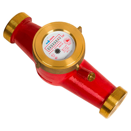 счетчик унив. для воды ЭКОМЕРА-50 со штуцерами