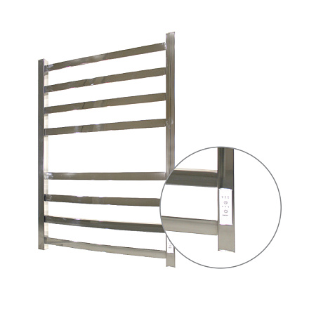 полотенцесушитель MELODIA Moderno Electro 50х80 П8_4*4 cухой ТЭН 129Вт встр.диммер MTRMDE5080