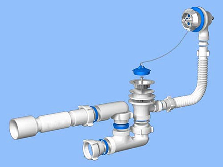 Е255 Обвязка Ани 1-1/2" с г/тр. 40/50, регулир.