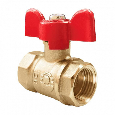 Кран шар лат 11Б27фт1М OPTI Ду15 Ру25 м/м полн баб VALFEX VF.217.L0B1.012