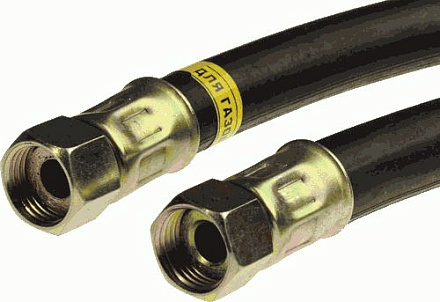 шланг для газ. приб. д.13мм  "гигант" 1/2"в/в 2, 5м.
