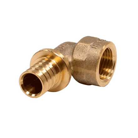 Угольник PE-X лат аксиал Дн20х1/2" ВР MX Рехау 11097121001