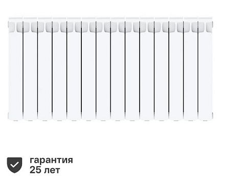 РАДИАТОР "RIFAR" Monolit 350 14-секц. (би-мет. монолит)