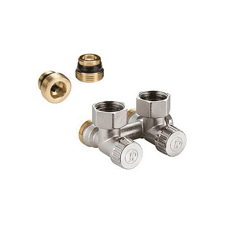 Узел ниж/п Ду15 Ру10 1/2x3/4" ПУ угл в/к Giacomini R384X012