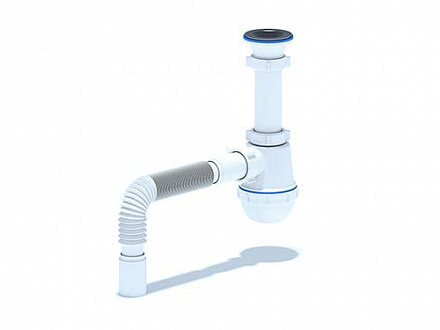 А0105 Сифон Ани Грот 1-1/2" х 40 с г/тр. 40х40