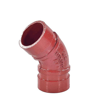 Отвод п/муфту 45гр Ду32(Дн42) грувлок XGQT011L LEDE