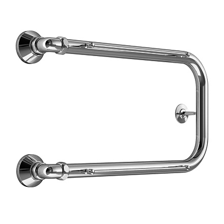 полотенцесушитель MELODIA Moon Shelf 60х50 П-образный б/кронштейна MTRMS6050