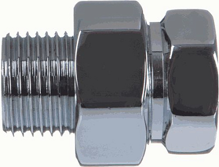 американка прямая 1/2" в/н хром д/полотенцесуш. (пара) TRm 01520