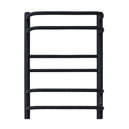 полотенцесушитель MELODIA Fusion Ferrum 40х60 П6_2*2*2 cухой ТЭН 90Вт встр.диммер MTRFEF4060bk