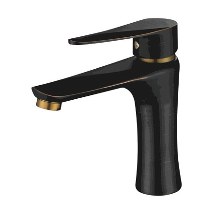 Смес/умыв однор лит/изл гайка STEEL BLACK Профсан PSM-301-5