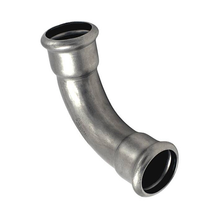 Отвод нерж AISI316L Дн42х90гр Ру16 пресс Inoxpres RM 181042900