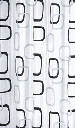 шторка д/в тканевая 180х180см "Геометрия" MZ-07