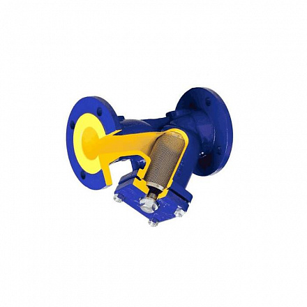 Фильтр Y-обр чуг Ду25 Ру16 фл сл проб Zetkama 821A025C50