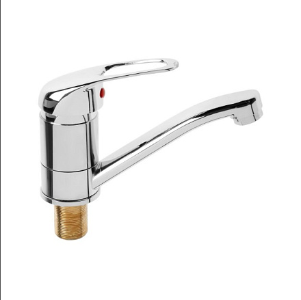 Смеситель "БЕЛЫЕ КОЛОДЕЗИ"  д/кухни шар.40мм. п/гайку (10)