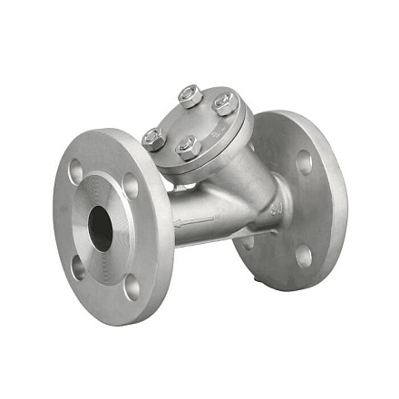 Фильтр Y-обр нерж CF8M 5021 Ду15 Ру16 фл Benarmo